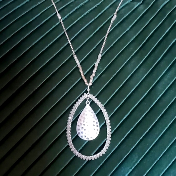 Splendid Iris Jewelry - Long Pendant Necklace